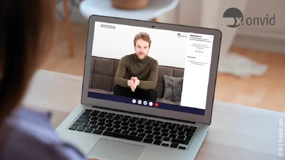 Vorschaubild zu Videosprechstunde x.onvid erhält zwei neue Funktionen